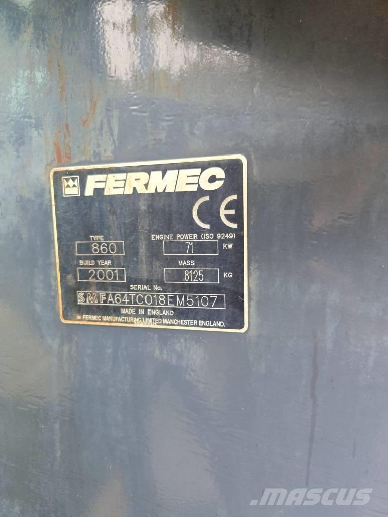 Fermec 860 Utovarni rovokopači