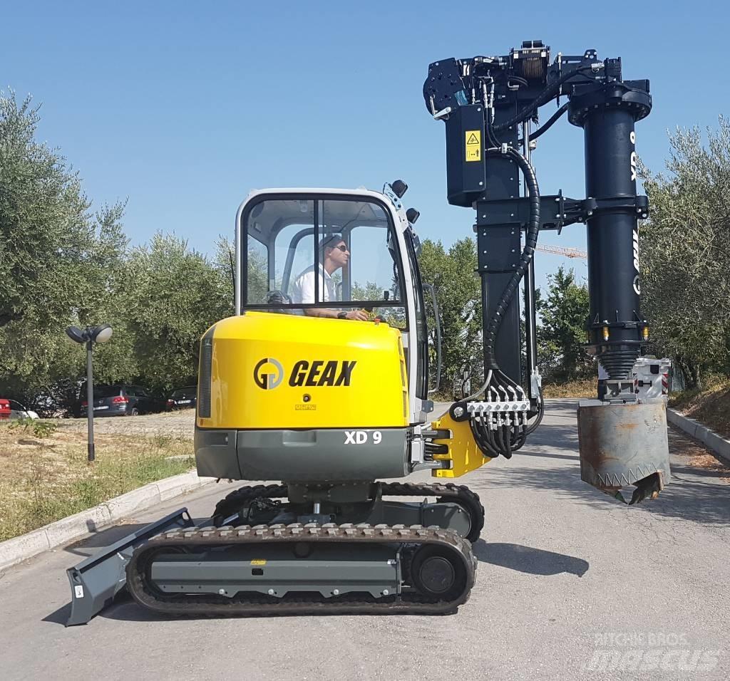  Geax XD9 Strojevi za zabijanje stupova