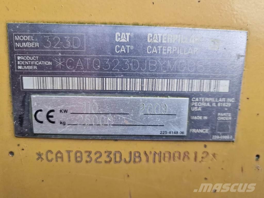 CAT 323d Bageri gusjeničari