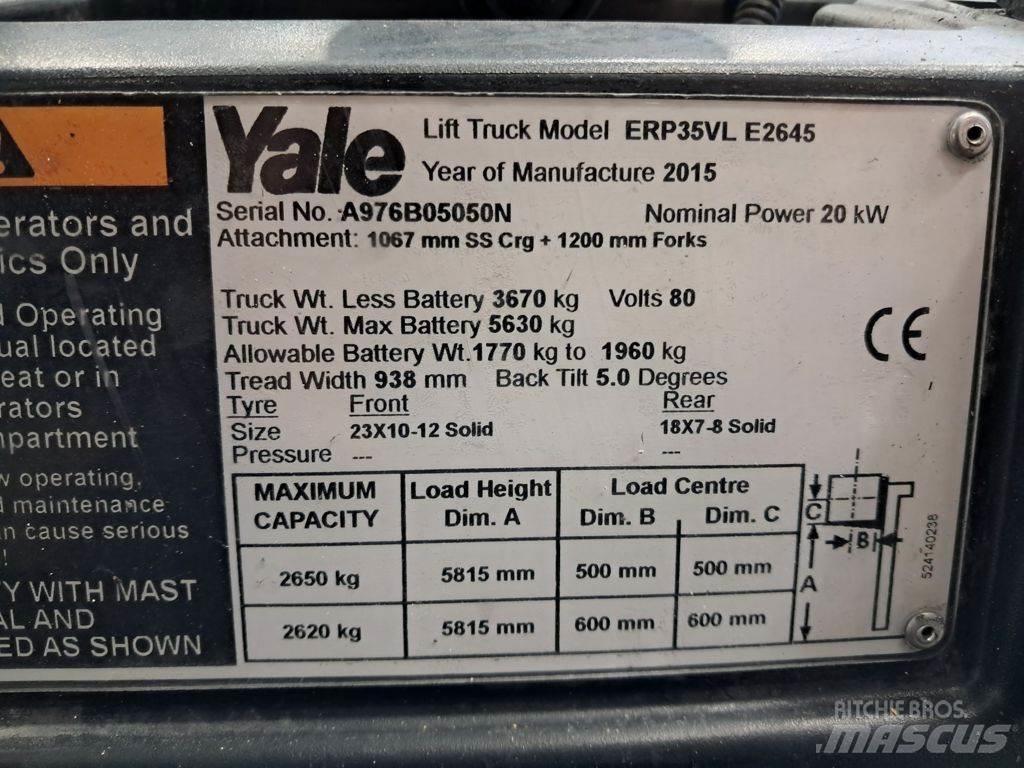 Yale ERP35VL Električni viličari