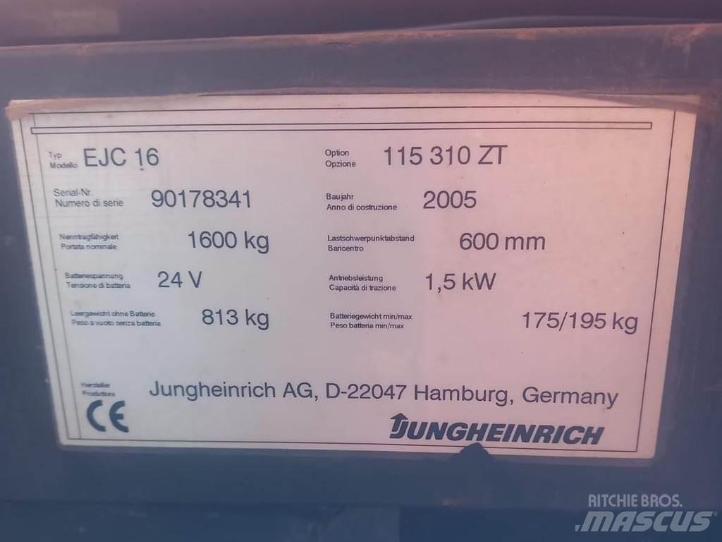 Jungheinrich ECJ16 Ručni paletni viličar