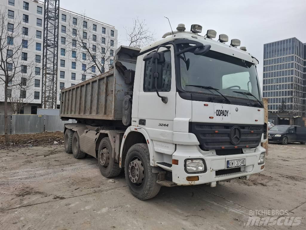 Mercedes-Benz 3244 Rol kiper kamioni s kukama za dizanje