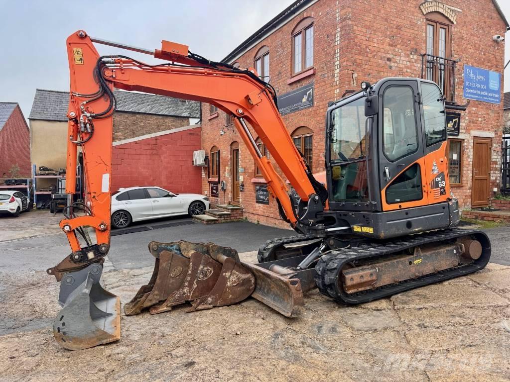 Doosan DX 63 R Mini bageri <7t
