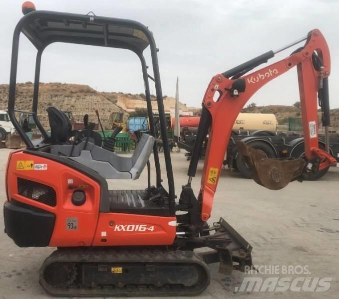 Kubota kx016-4 Mini bageri <7t