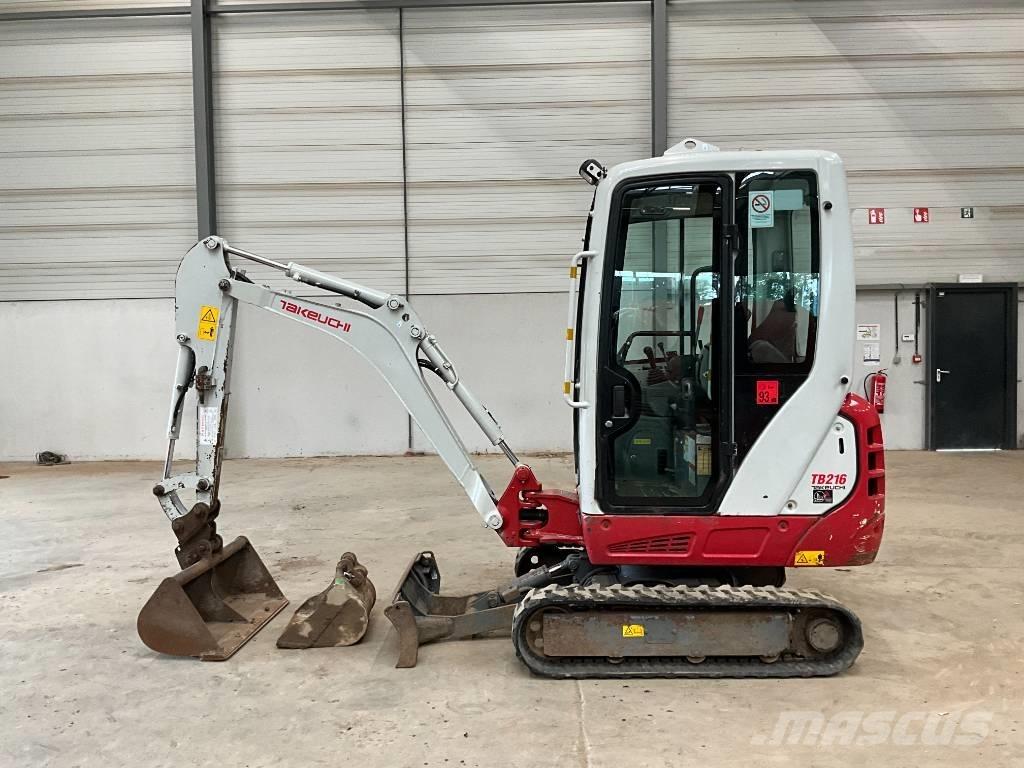 Takeuchi TB 216 Mini bageri <7t