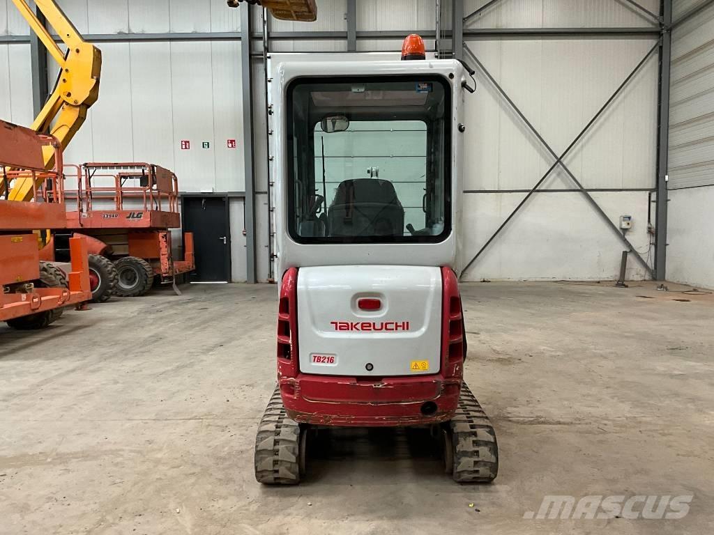 Takeuchi TB 216 Mini bageri <7t