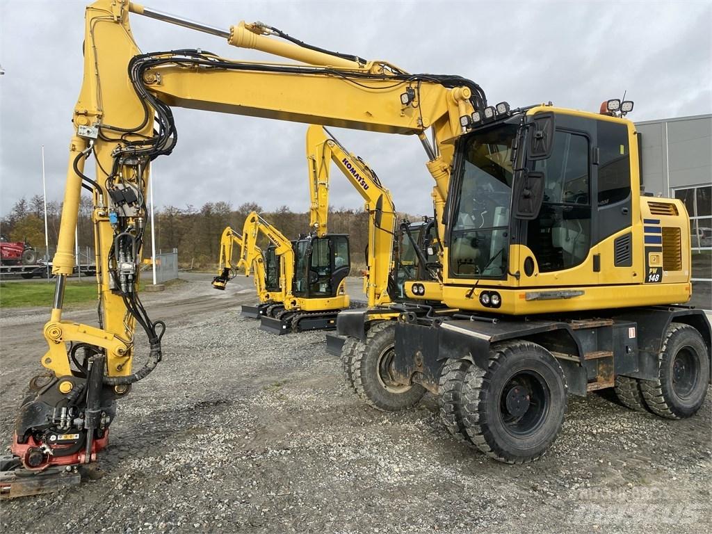 Komatsu PW148-10 Bageri na kotačima
