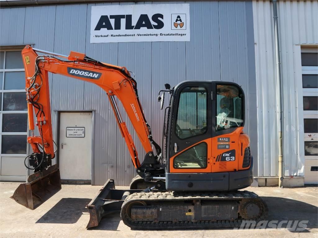 Doosan DX63-3 Mini bageri <7t