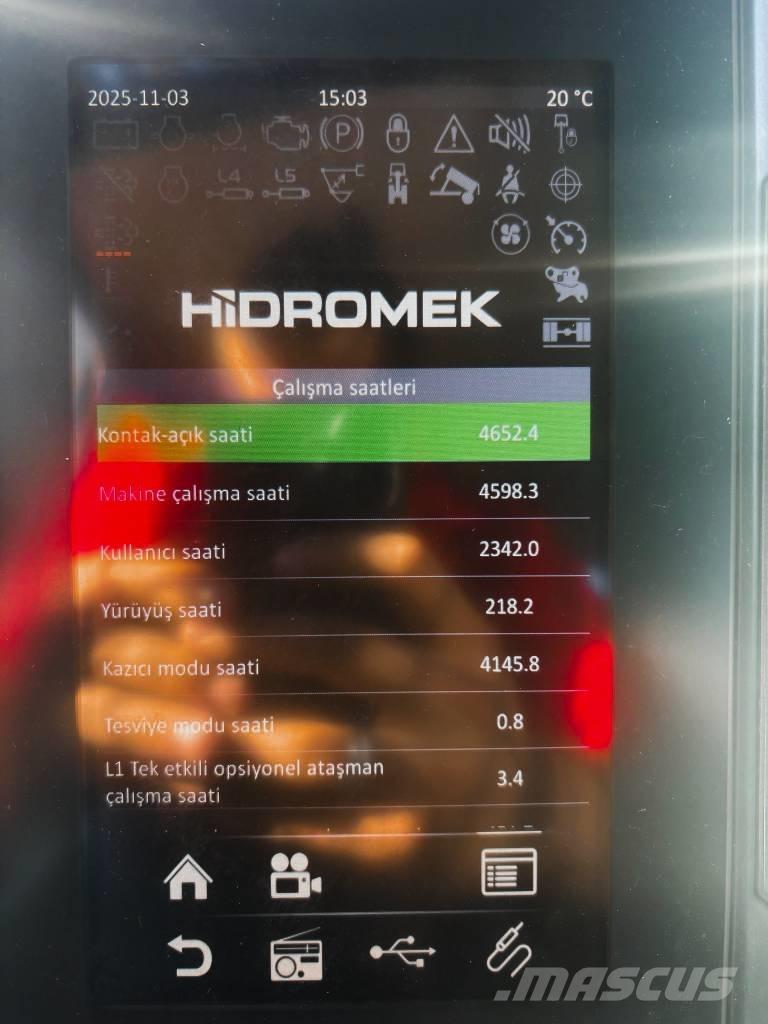 Hidromek 230 NLC Bageri gusjeničari