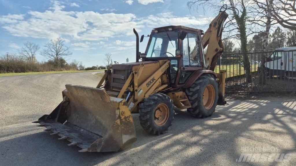 CASE 580 K Turbo Utovarni rovokopači