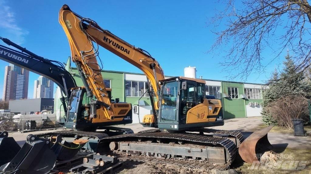 Hyundai HX140LC Bageri gusjeničari