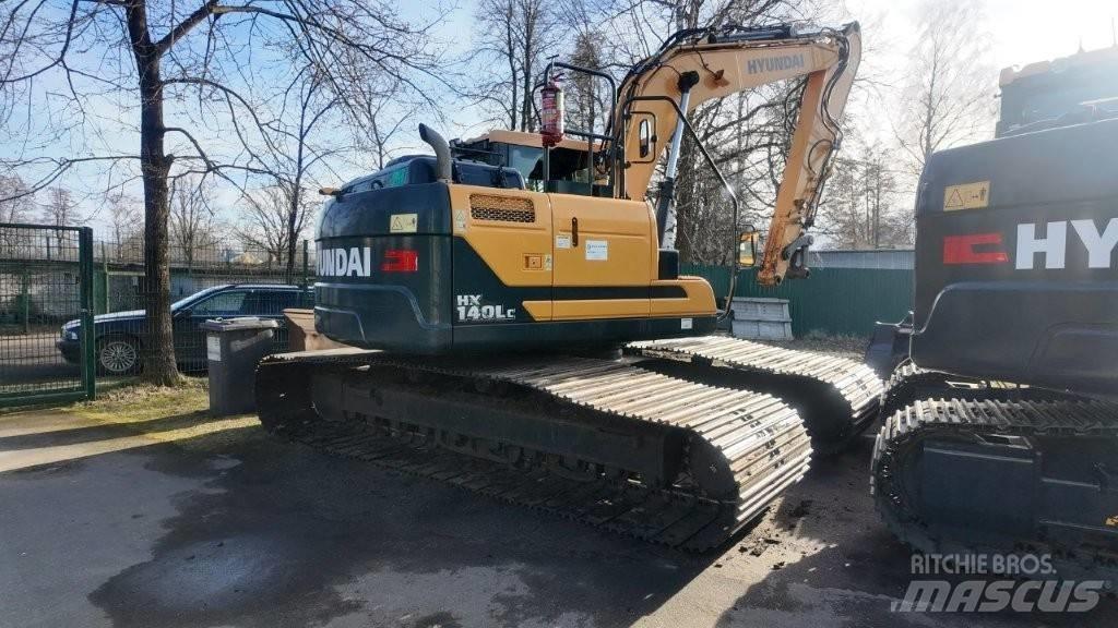 Hyundai HX140LC Bageri gusjeničari