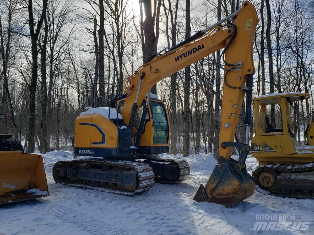 Hyundai HX 145 Bageri gusjeničari