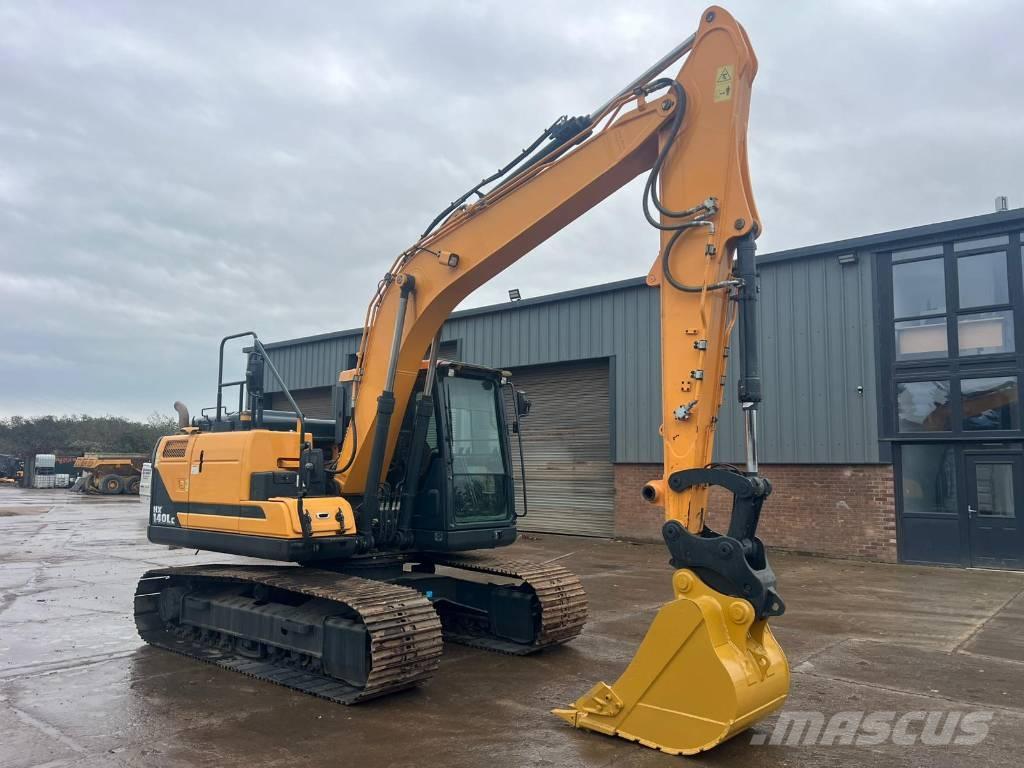 Hyundai HX 140 L Bageri gusjeničari