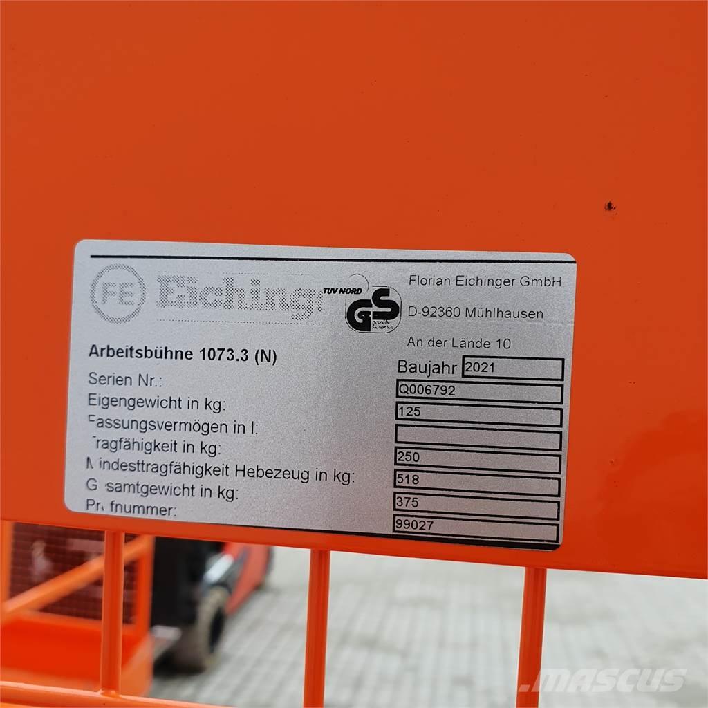 Eichinger 107.3 Vučne prikolice se podiznom košarom