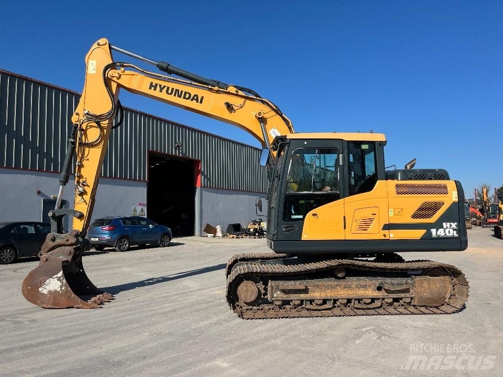 Hyundai HX140L Bageri gusjeničari