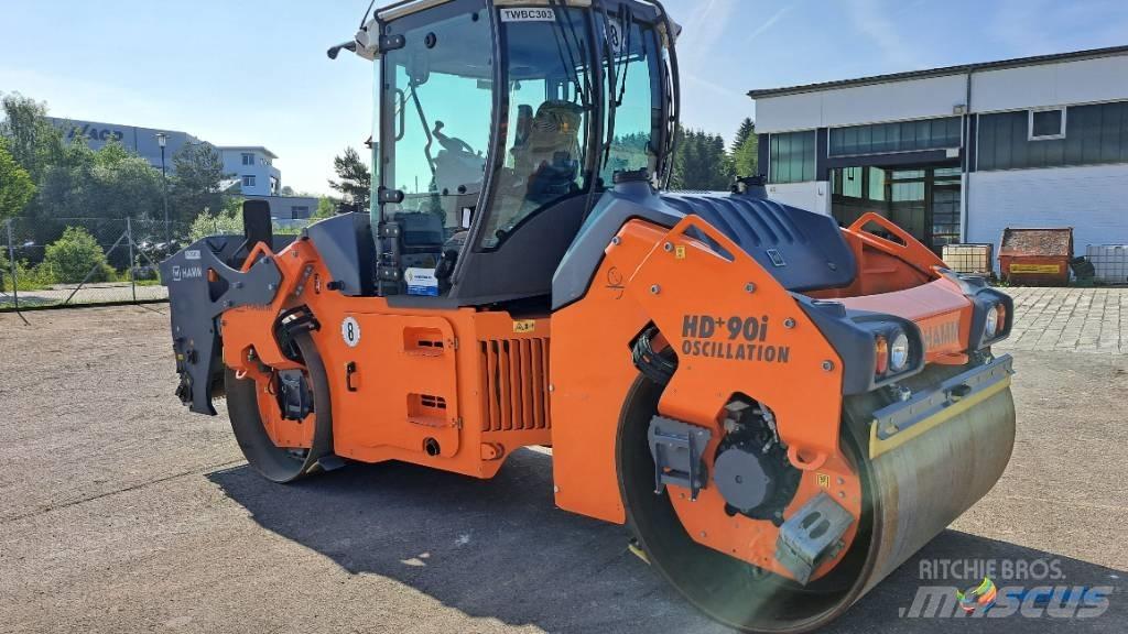 Hamm HD+ 90i VO-S Valjci sa dvojnim bubnjem