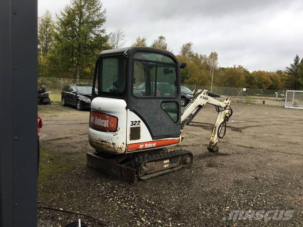 Bobcat 322 G Mini bageri <7t
