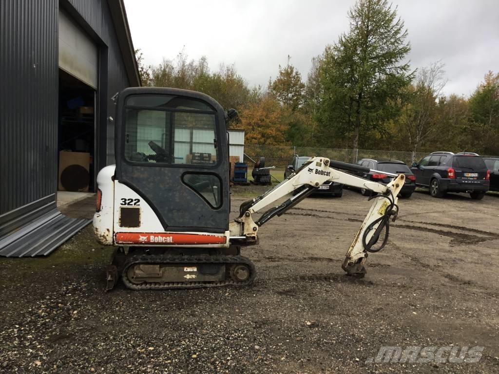 Bobcat 322 G Mini bageri <7t