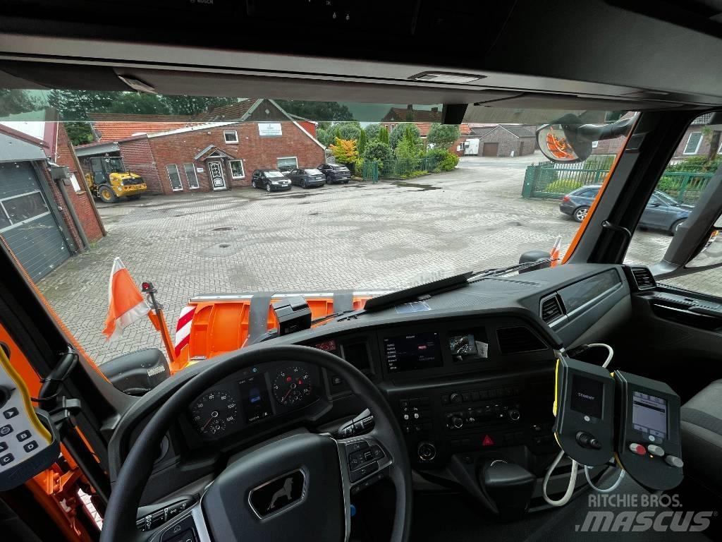 MAN TGS 28.430 Rol kiper kamioni s kukama za dizanje