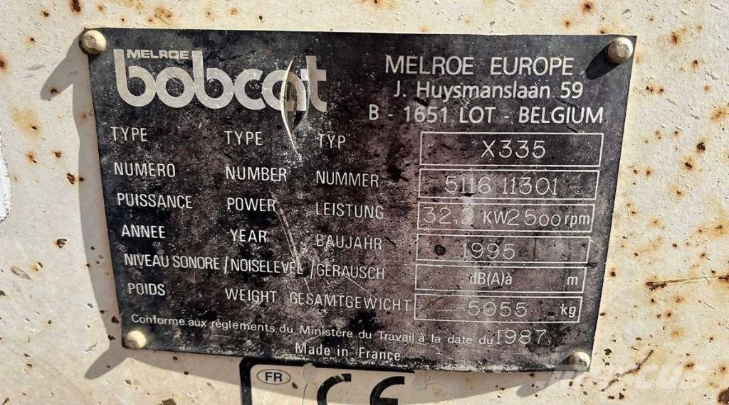 Bobcat X335 Mini bageri <7t