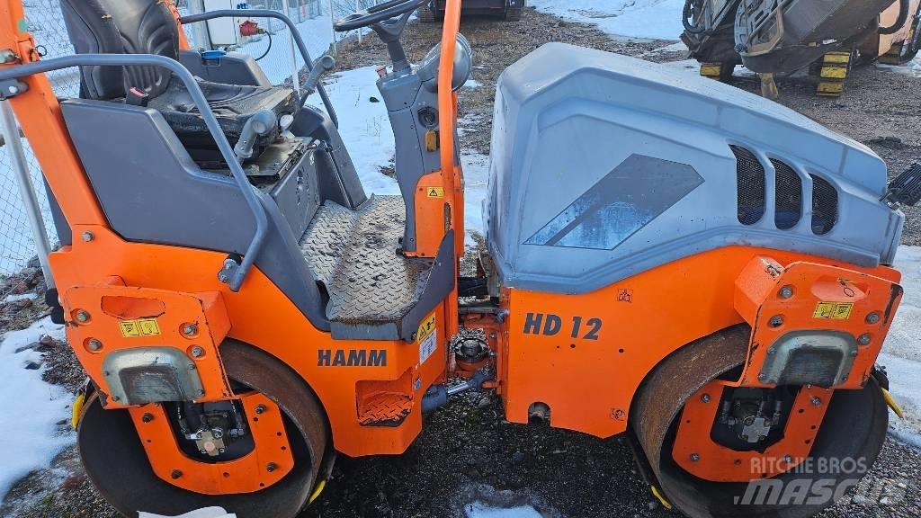Hamm HD 12 VV Valjci sa dvojnim bubnjem