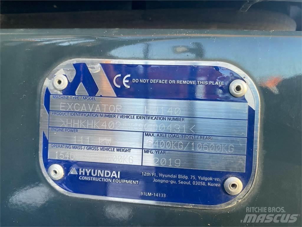 Hyundai HW140 Bageri na kotačima
