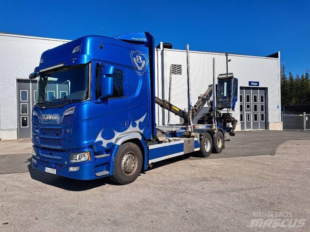 Scania R580B6X4NB Kamioni za drva