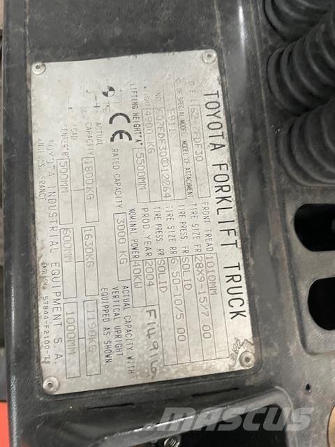 Toyota 62-7FDF30 Dizelski viličari