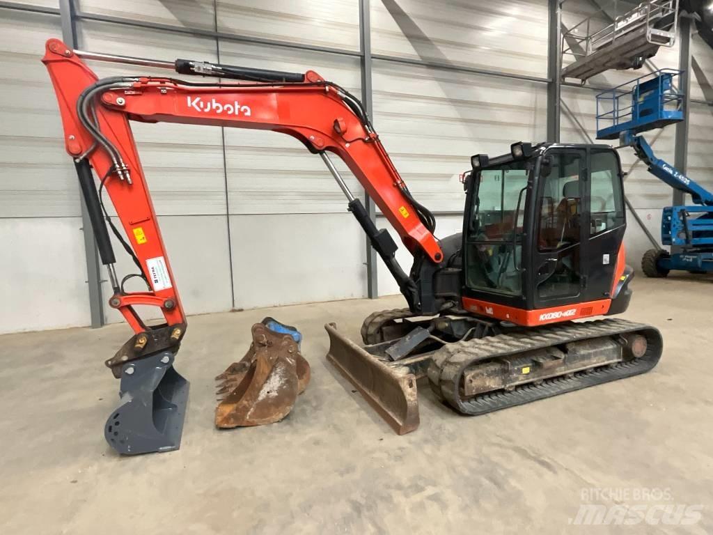 Kubota KX 080-4 A 2 Midi bageri 7t – 12t