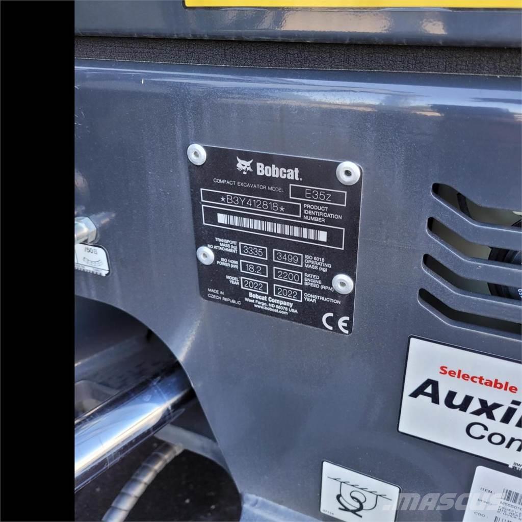 Bobcat E 35z Mini bageri <7t