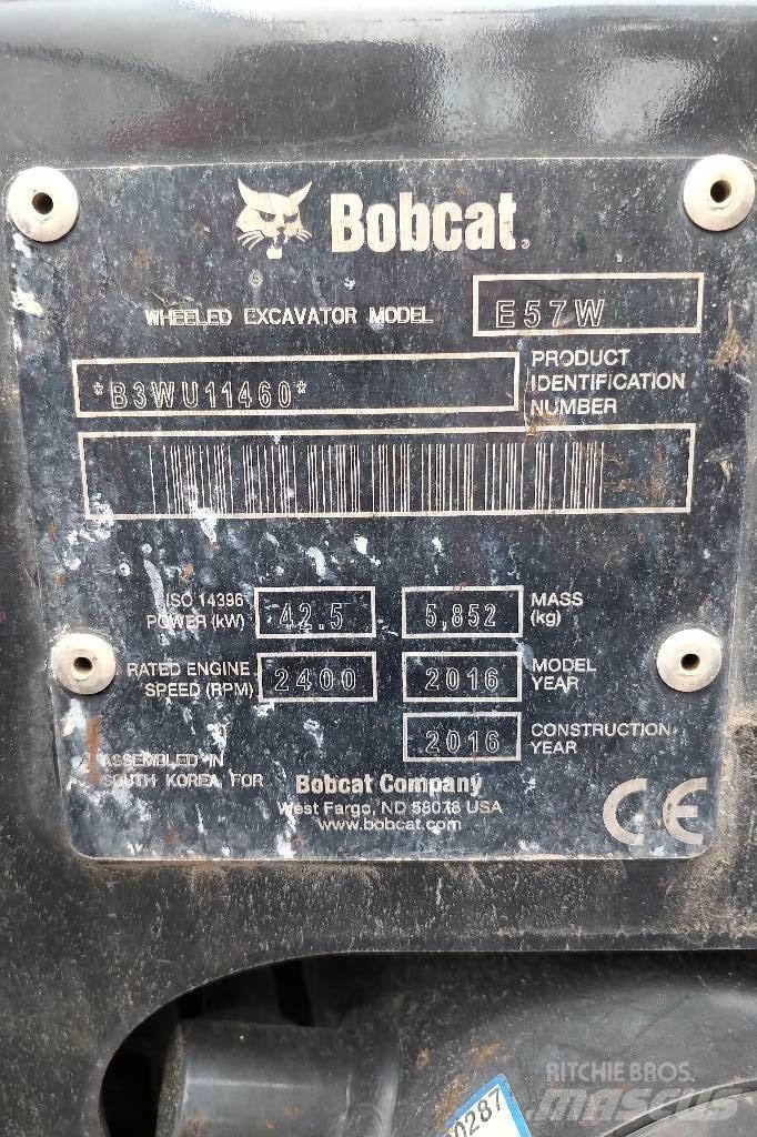 Bobcat W57 Bageri na kotačima