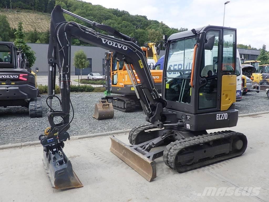 Volvo EC 27 D Mini bageri <7t