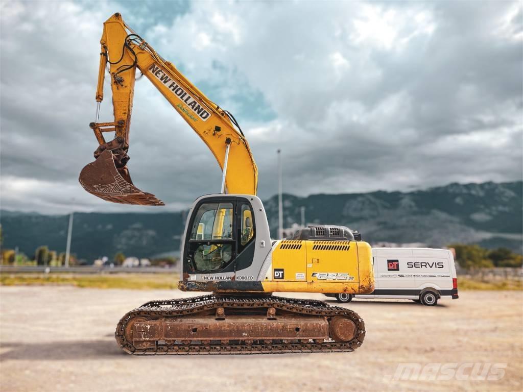 New Holland E 245 B Bageri gusjeničari