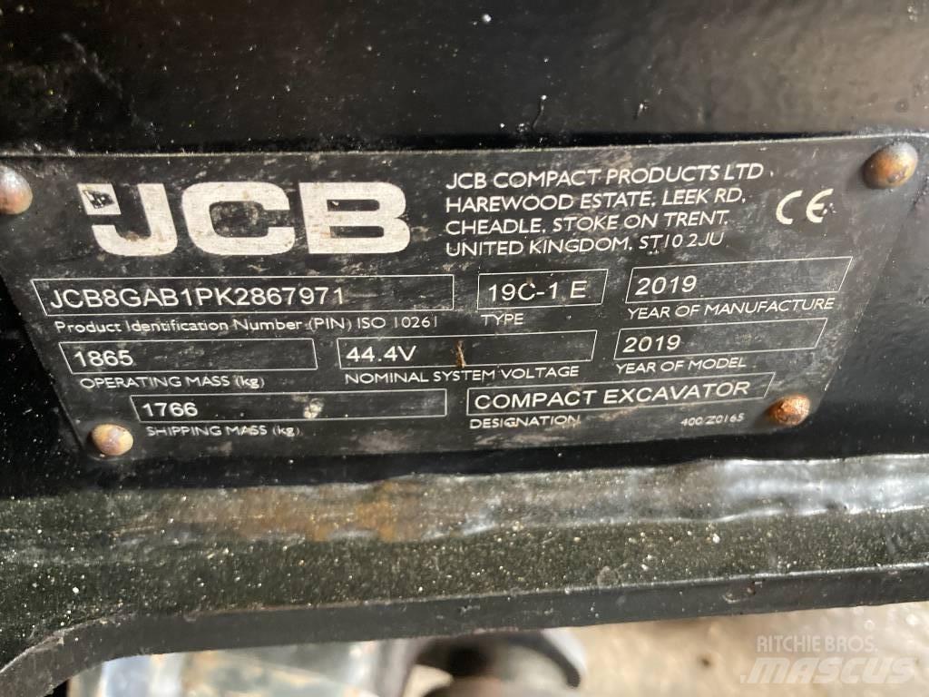 JCB 19C-1ETEC Mini bageri <7t