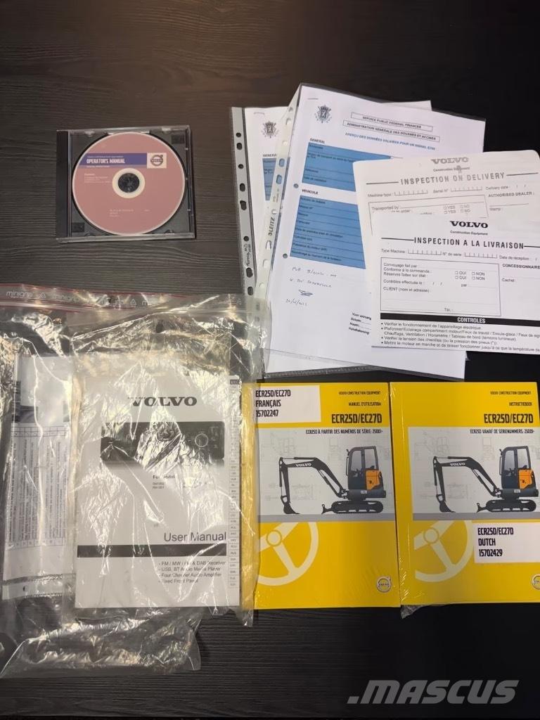 Volvo EC 18 E Mini bageri <7t