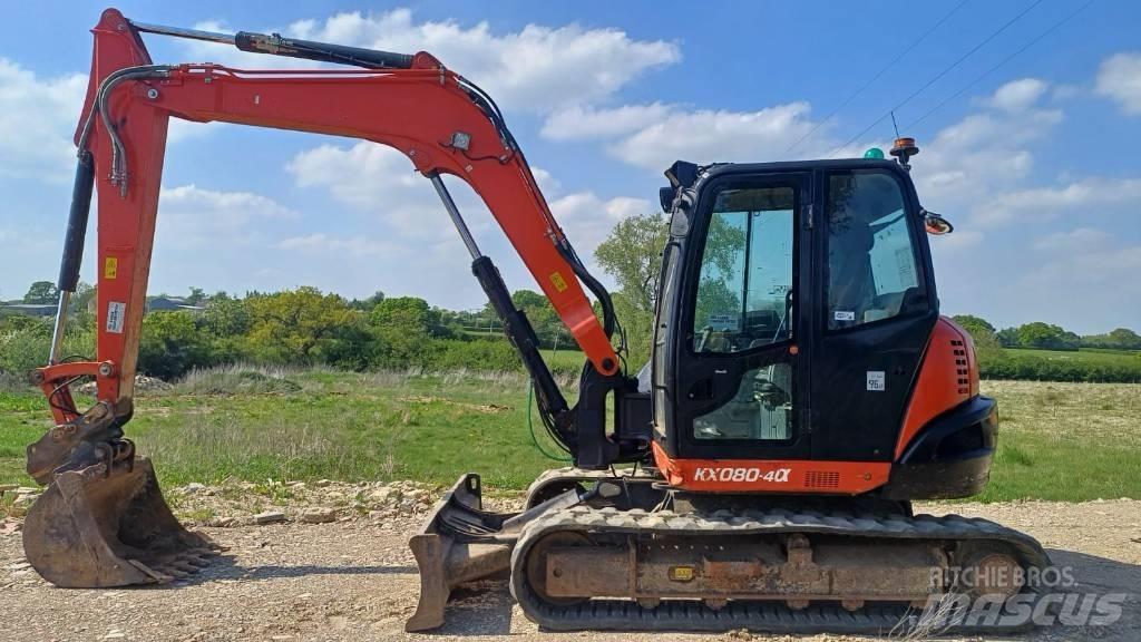 Kubota KX 080-4 Midi bageri 7t – 12t