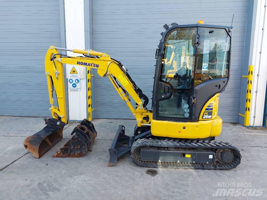 Komatsu PC26MR-5 Mini bageri <7t