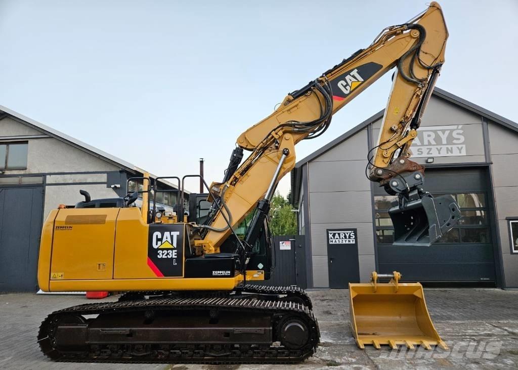 CAT 323 EL Bageri gusjeničari