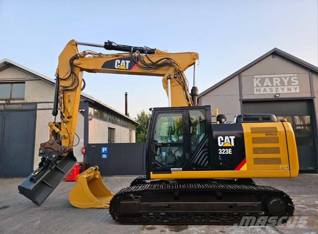 CAT 323 EL Bageri gusjeničari