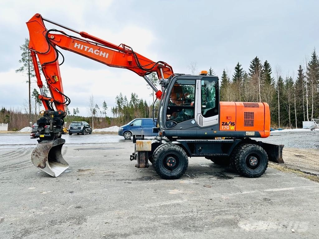 Hitachi Zaxis 170 W Bageri na kotačima