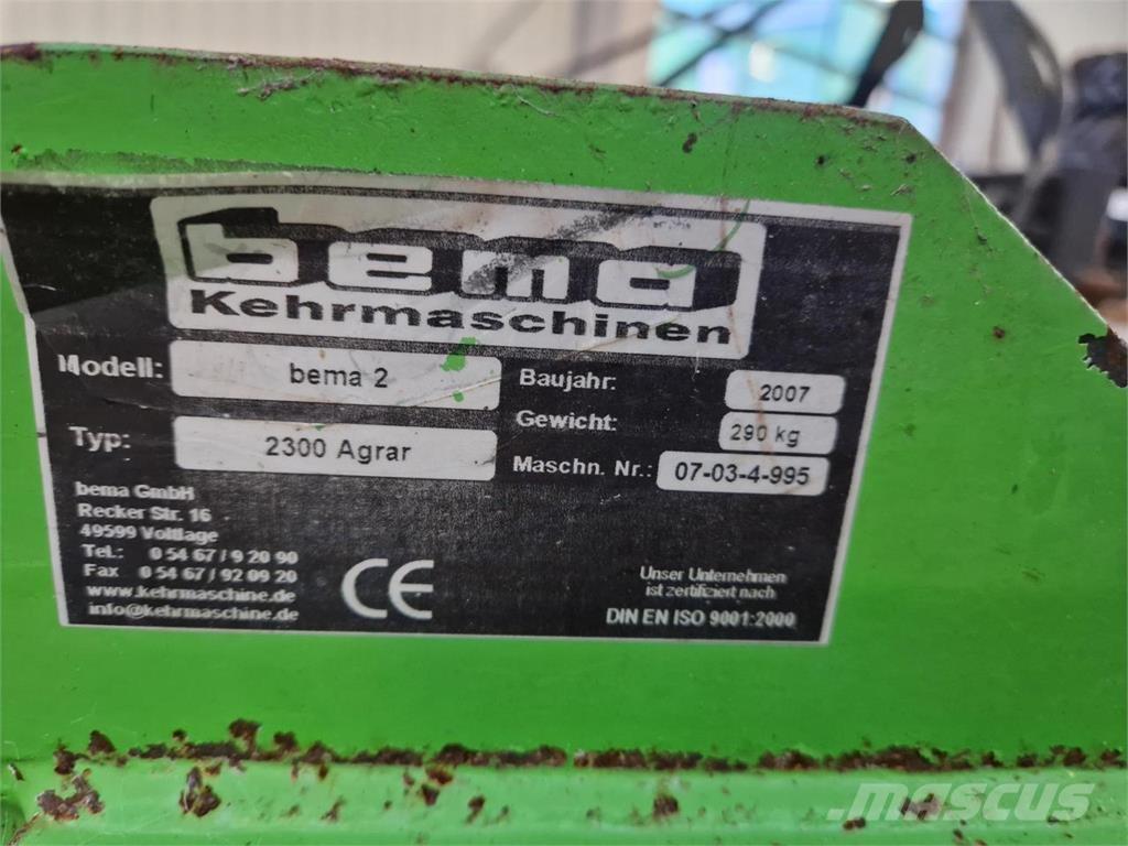 Bema 2300 Agrar Strojevi za metenje