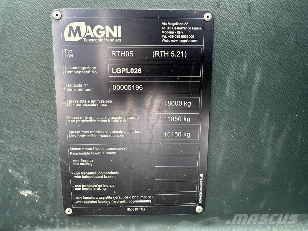 Magni RTH 5.21 Teleskopski viličari