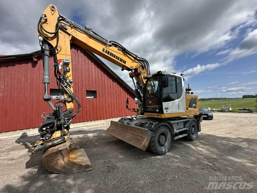 Liebherr A 916 Bageri na kotačima