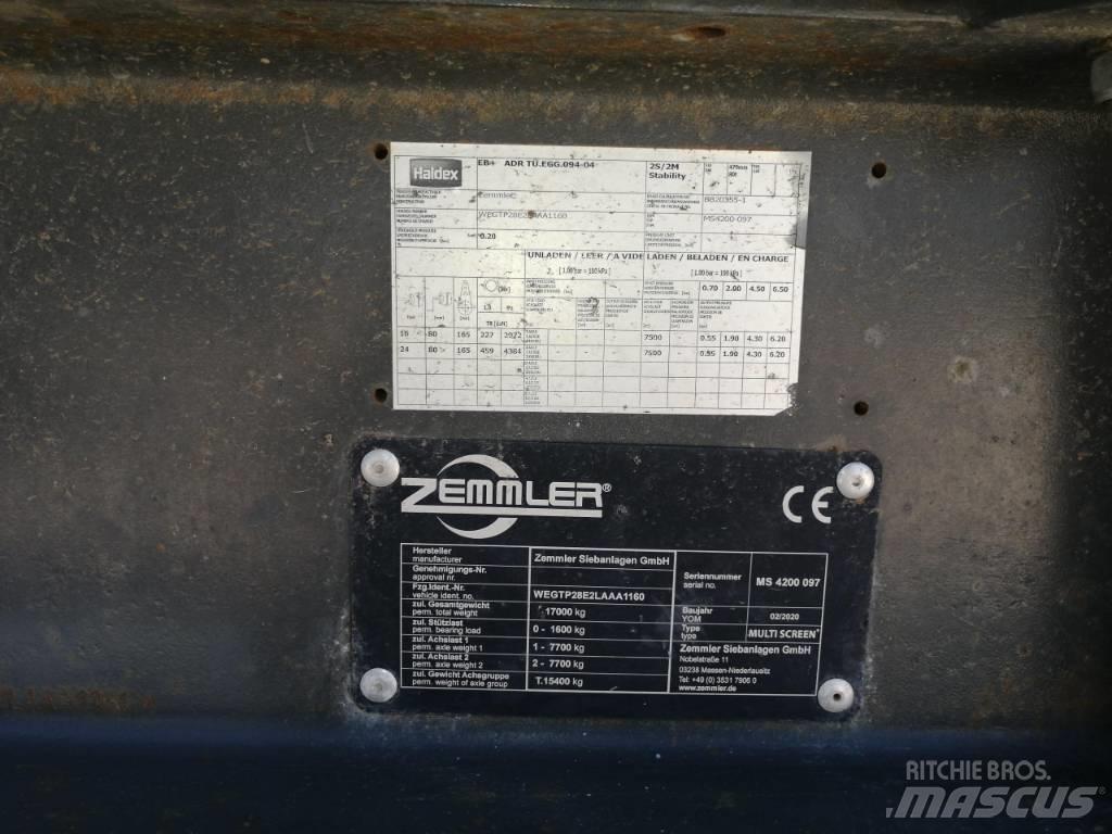 Zemmler MS 4200-097 Mobilna sita