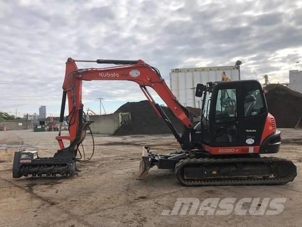 Kubota KX 080-4S2 Bageri gusjeničari