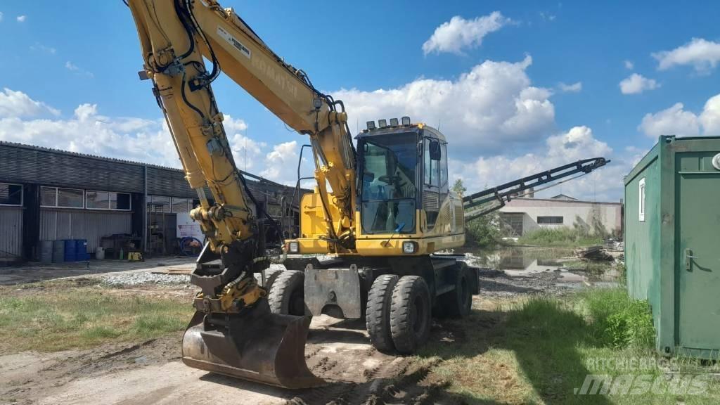 Komatsu PW 140-7 Bageri na kotačima