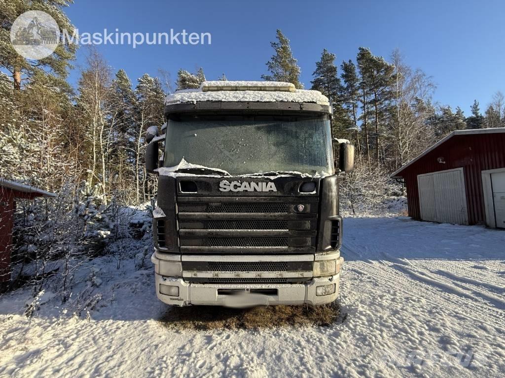 Scania R 164 GB Rol kiper kamioni s kukama za dizanje