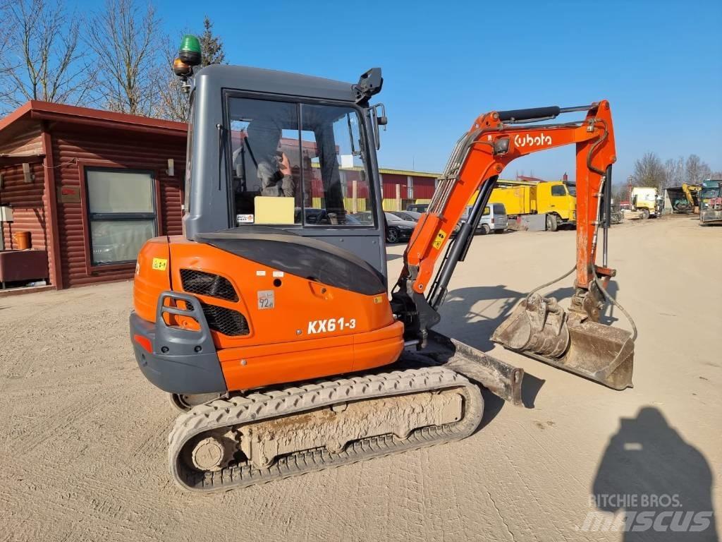 Kubota KX 61-3 Mini bageri <7t