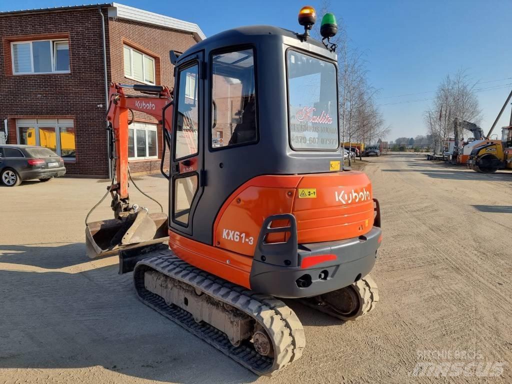 Kubota KX 61-3 Mini bageri <7t